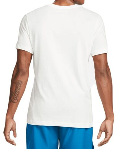 Футболка мужская теннисная Nike Court Dri-Fit Tennis T-Shirt - sail
