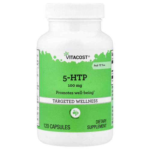 Vitacost, 5-HTP, 100 mg, 120 Capsules