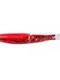 Виброхвост Helios Guru 7.6 см, Red Sparkles WT HS-29-034, набор 9 шт