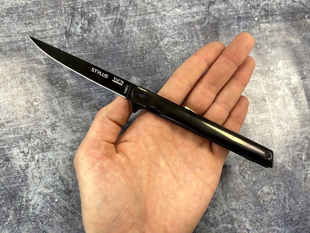 Складной нож STYLUS, (тёмный )сталь AUS8, K265-2