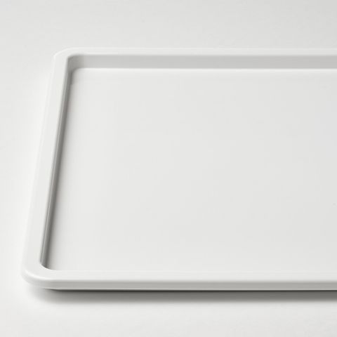 Крышка для контейнера IKEA KUGGIS (КУГГИС), Пластик, Белый, 37x54 см