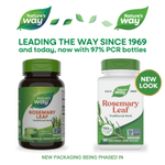 Nature's Way, лист розмарина, 100 веганских капсул (350 мг в 1 капсуле)