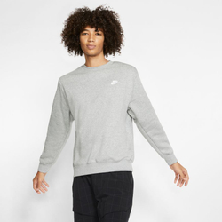 Мужская теннисная кофта Nike Swoosh Club Crew M - серый