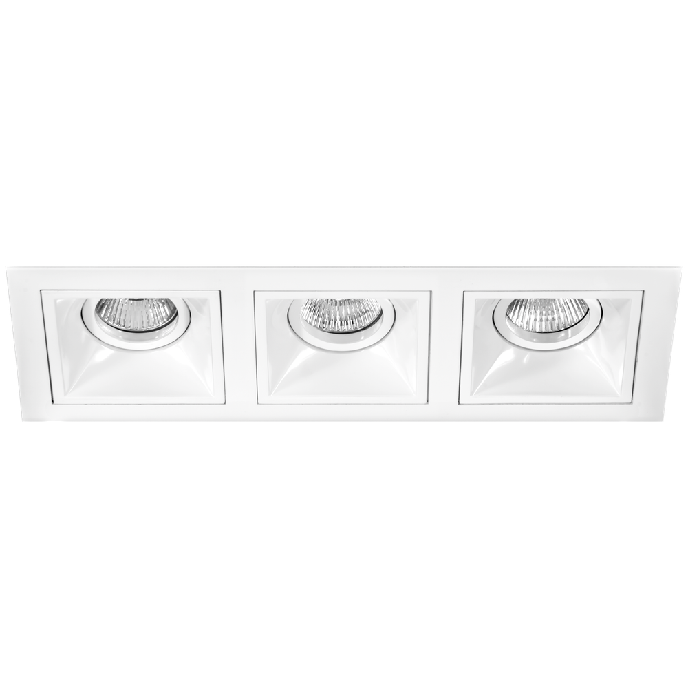 Комплект из светильников и рамки Domino Lightstar D536060606