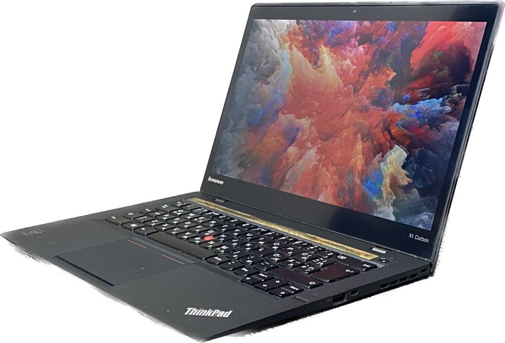 14" Уценённый ноутбук Lenovo ThinkPad X1 Carbon G2 i7 Touch 2k (2560x1440, intel Core i7-4600U, RAM 8ГБ, SSD 256ГБ, Intel HD Graphics 4400, Win 10 Pro)