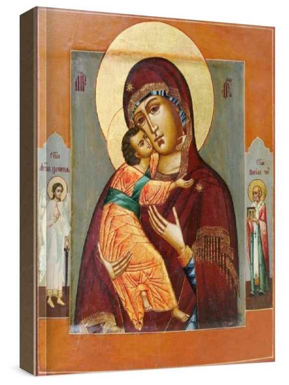 Владимирская икона БМ (рукописная на заказ)