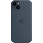 Силиконовый чехол с поддержкой MagSafe Apple Silicone Case для iPhone 14 Plus, Storm Blue (Штормовое небо)