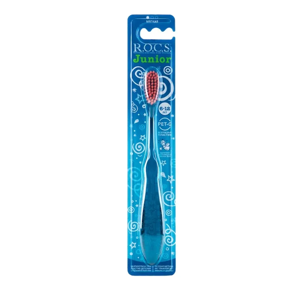 Зубная щетка РОКС Junior 6-12 мягкая