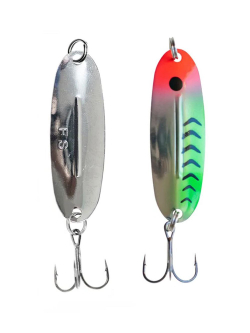 Блесна Fish Crystal Wabler W40 57 мм 7 г #7 на форель, для зимней рыбалки