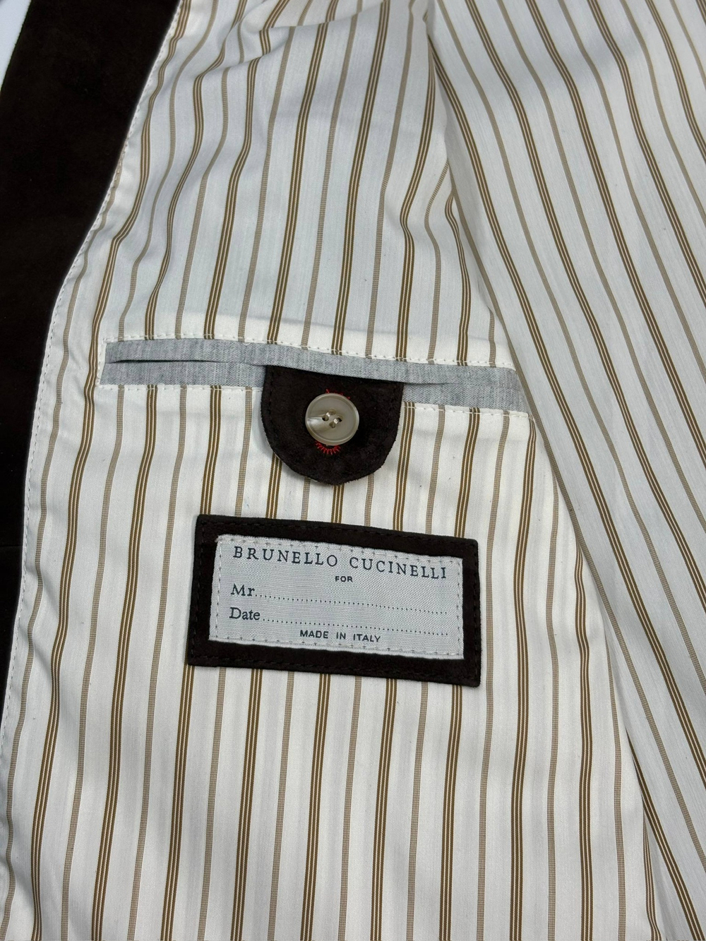 Замшевая куртка Brunello Cucinelli