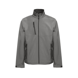 THC EANES. Куртка Softshell (унисекс) из полиэстера и эластана