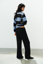 БРЮКИ FLARED ИЗ ИНТЕРЛОКА — ZARA