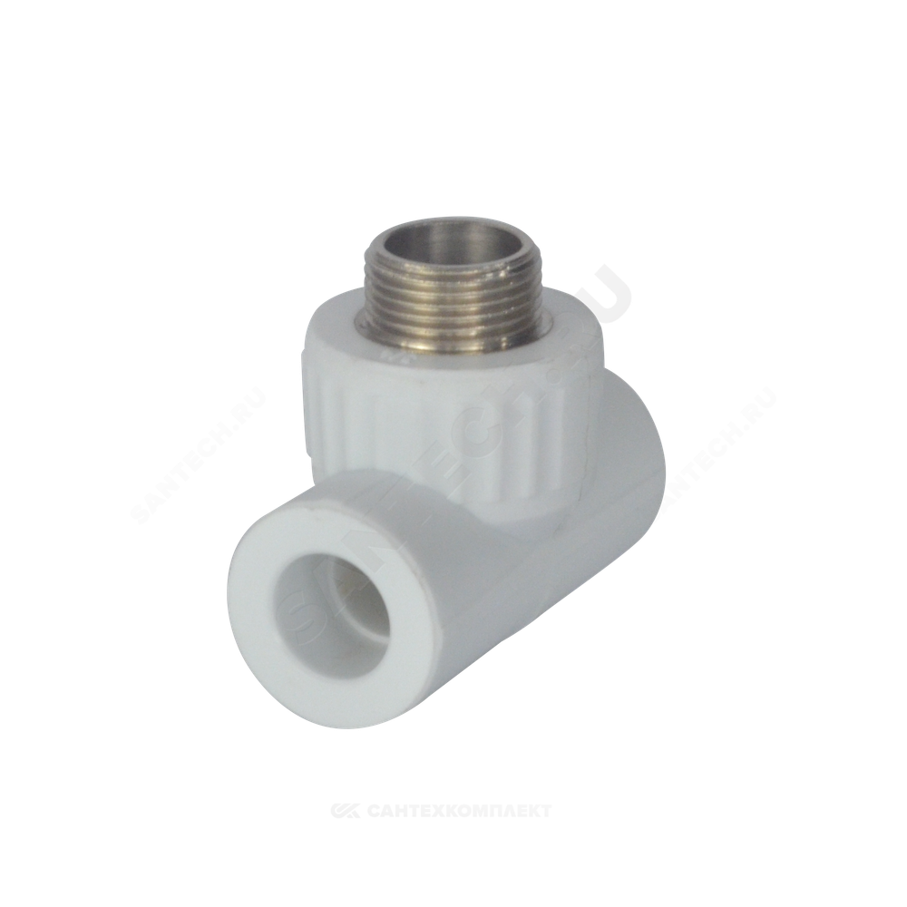 Тройник PP-R комбинированный белый Дн 25х1/2" НР VALFEX 10128125