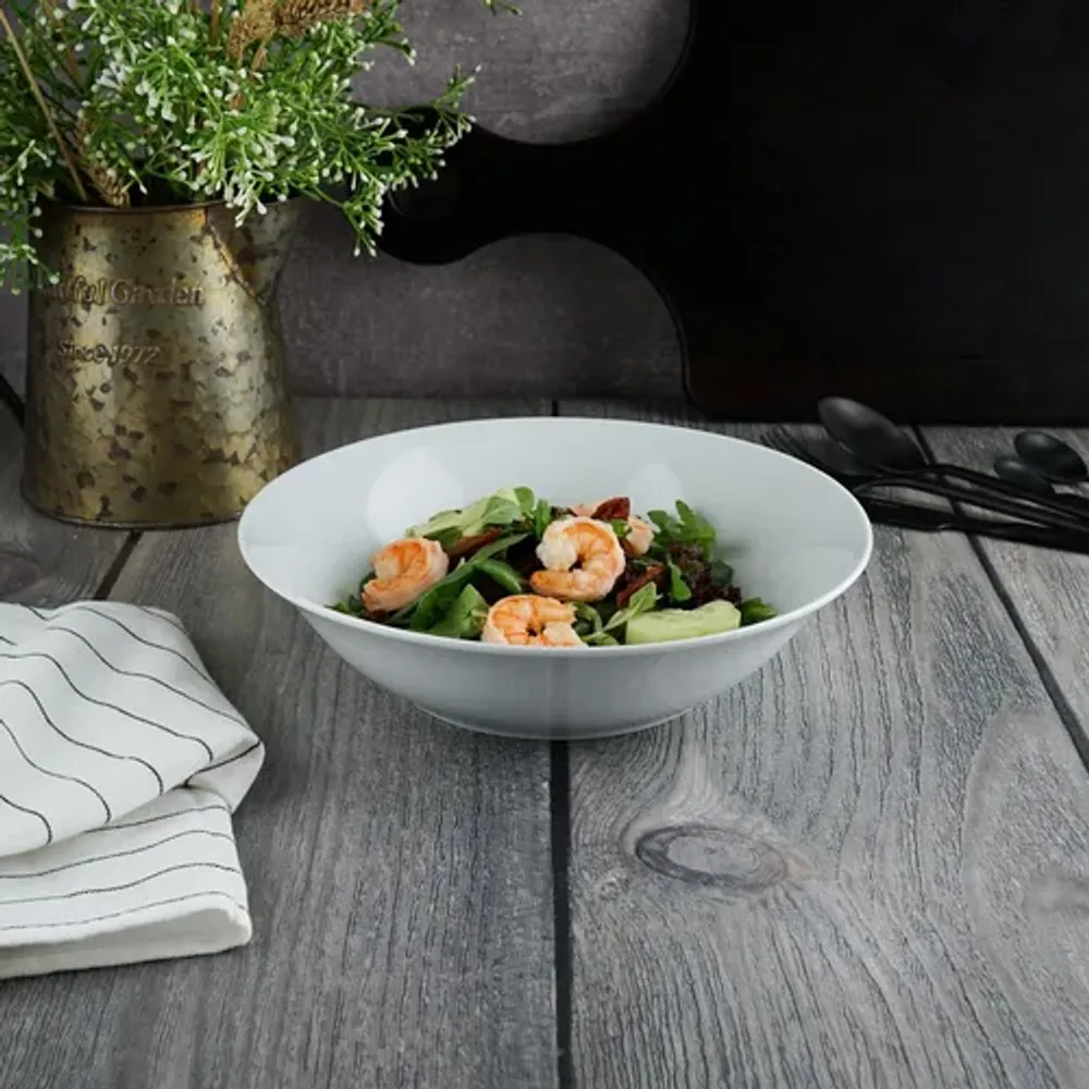 Салатник 1300 мл d 22,8 см h6,1 см белый фарфор Glory Eco P.L. Proff Cuisine [6]