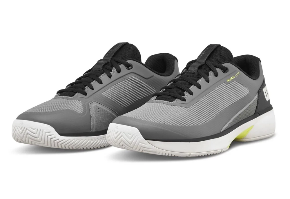 Теннисные кроссовки Wilson Rush Lite 5 - titanium/snow white/black