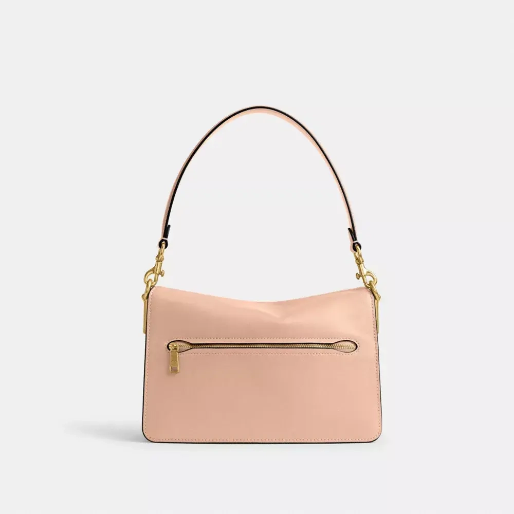 COACH СУМКА ЧЕРЕЗ ПЛЕЧО TABBY CHAIN, КРЕМОВЫЙ