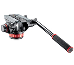 Штативная головка Manfrotto MVH502AH, для видео, 2D, с плоской базой (уцененный)