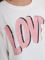 Футболка LOVE, розовая