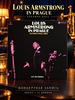 LP Louis Armstrong - In Prague Lucerna Hall 1965. Виниловая пластинка 12 дюймов Panton Czechoslovakia