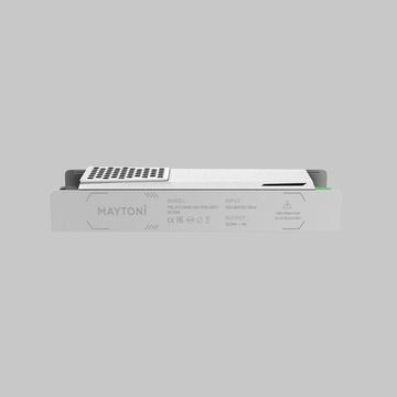 Блок питания 200W 24V IP20 821008 серебро PSL013 QRT Maytoni