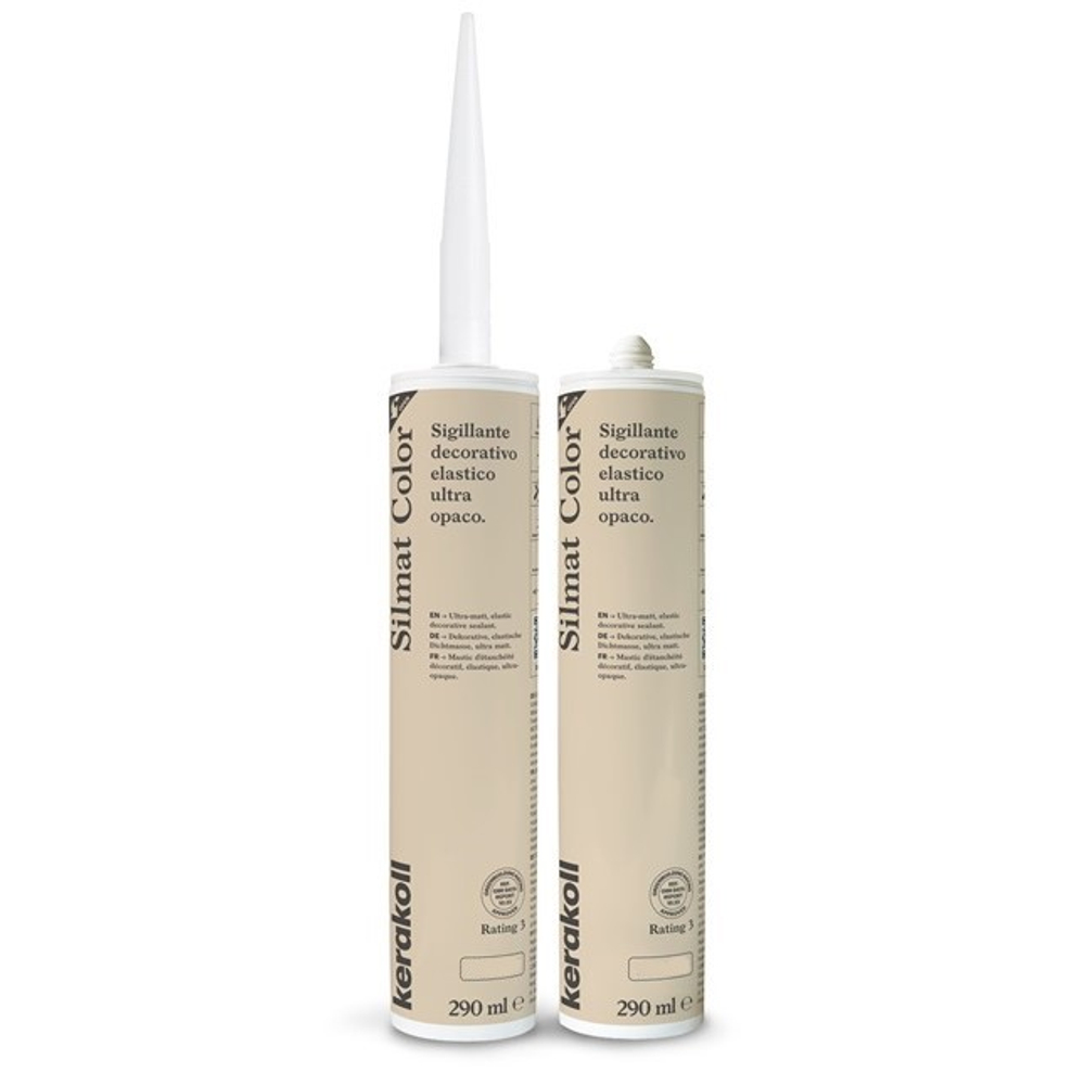 Kerakoll SILMAT COLOR Герметик ультра матовый, 290 мл. (Grigio Fumo)