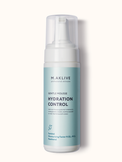 M.AKLIVE Пенка для умывания "Контроль увлажнения", 150 мл | Gentle Mousse HYDRATION CONTROL