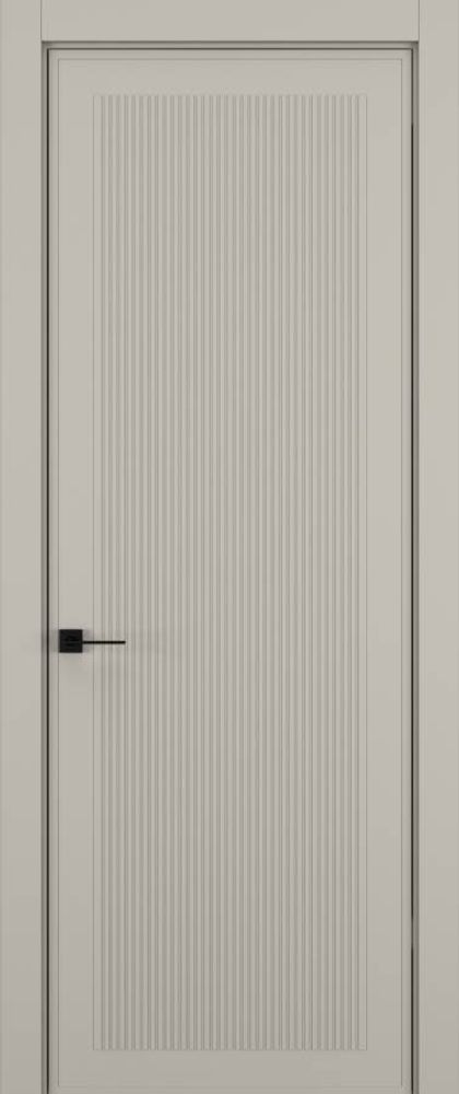 Дверь 3 VERTICAL Матовый Серый шелк