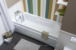 Акриловая ванна Aquanet (Акванет) Extra 150x70 с каркасом