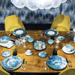 Тарелка для хлеба Haviland Ocean Bleu Jellyfish