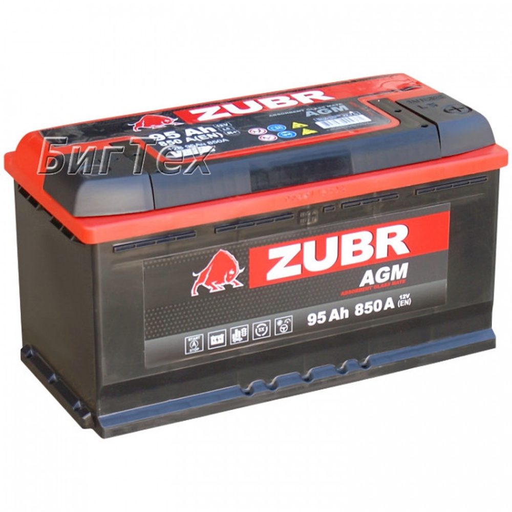 ZUBR AGM ZAP 95Ah R+