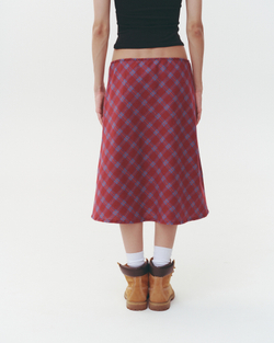 Midi Skirt Wine