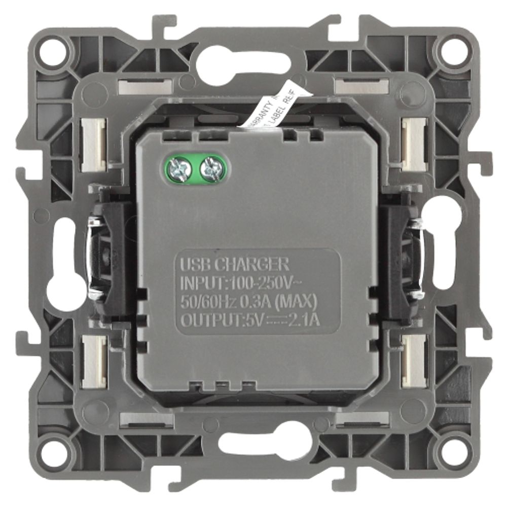 12-4110-13 ЭРА Устройство зарядное USB, 230В/5В-2100мА, IP20, Эра12, бронза | Эра 12