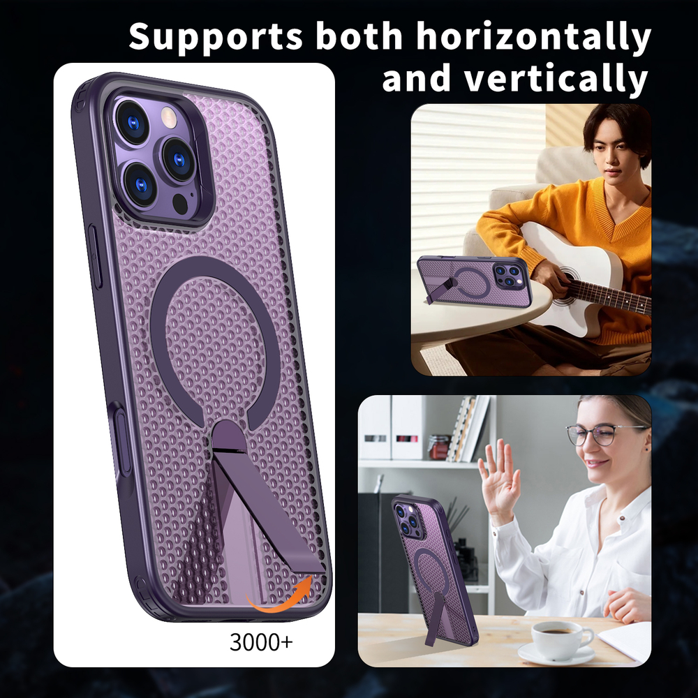 Прозрачный чехол Mesh Pro Magnetic Case для iPhone 16 Pro