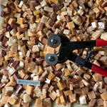 V1.K.brick смальта колотая оранжевых оттенков с кусачками