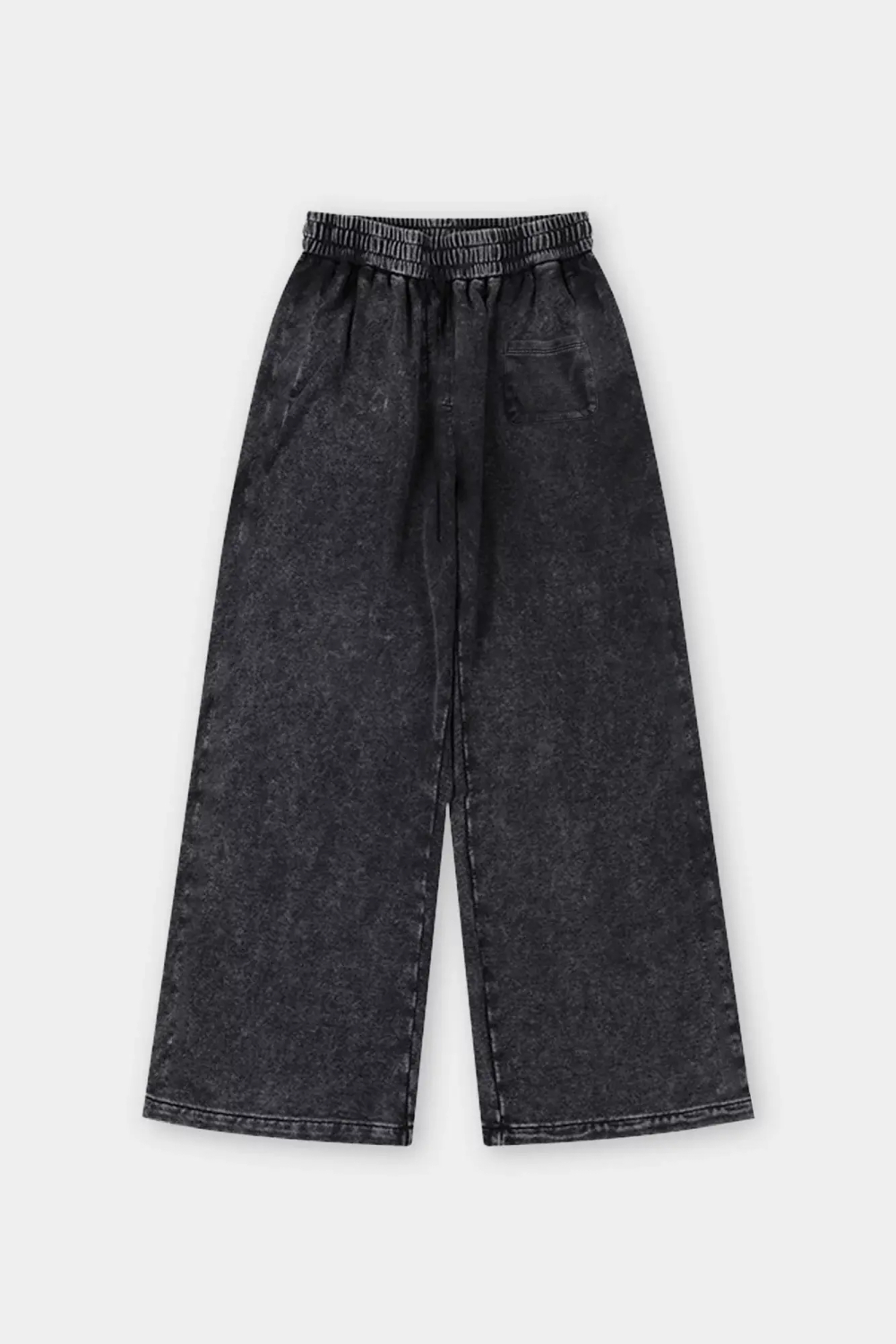 Трикотажные Брюки SHMOT "BLANK" GARMENT DYE Черный