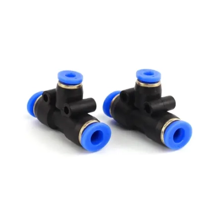 Серия SPEN Фитинги цанговые Т-образные переходные/ самозажимные SNS pneumatic