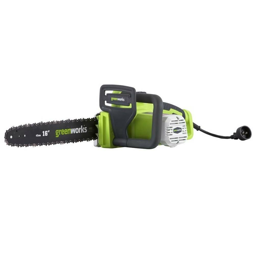 Цепная пила электрическая Greenworks GCS1840 1800W, шина 40см, цепь 56 зв, 3/8, 1.3 20027