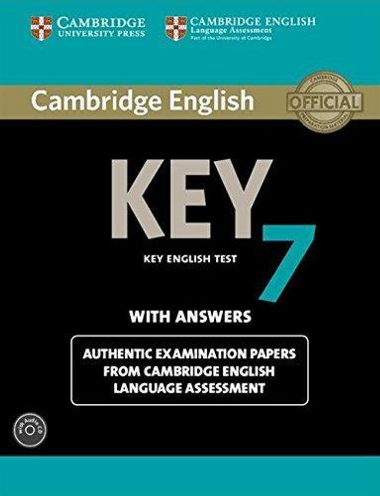 Cambridge English Key 7 Student's Book Pack (Student's Book with Answers and Audio CD) Cambridge English Key 7 Student's Book Pack (Student's Book with Answers and Audio CD)