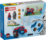 Конструктор LEGO Marvel 11206 Spidey on his Motorcycle vs. Rhino