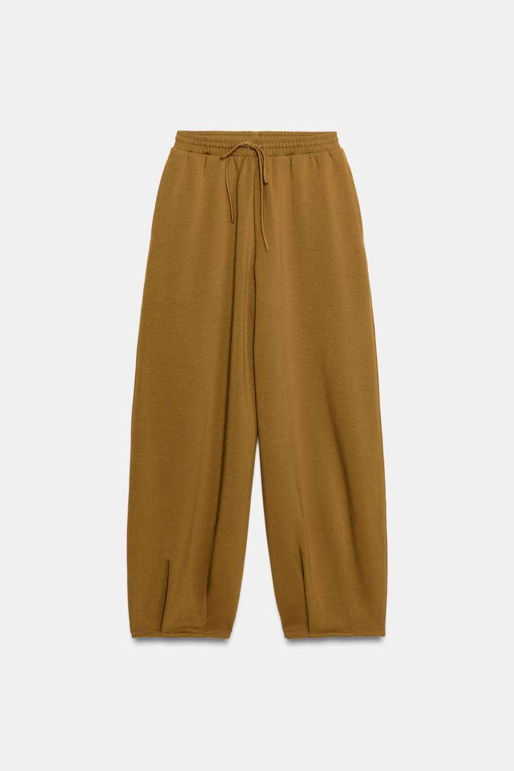 БРЮКИ СО СКЛАДКАМИ — ZARA