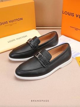 Лоферы чёрные от Louis Vuitton BP5-770653
