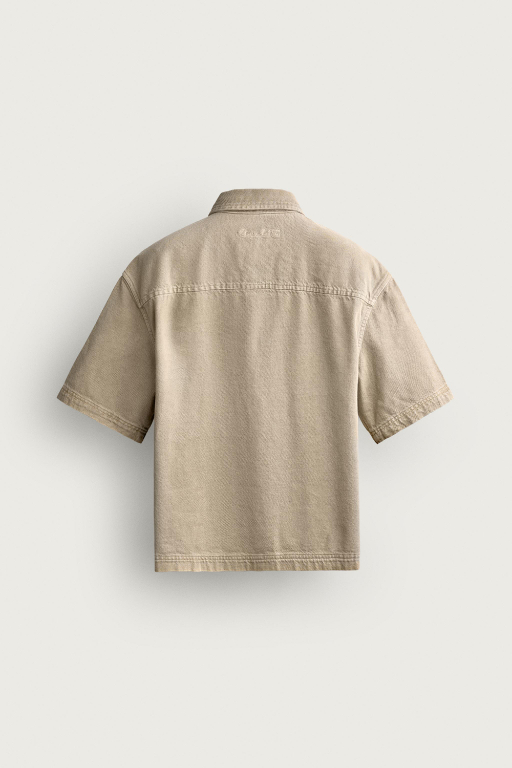 КУРТКА-РУБАШКА С ВЫШИВКОЙ И НАШИВКАМИ — ZARA