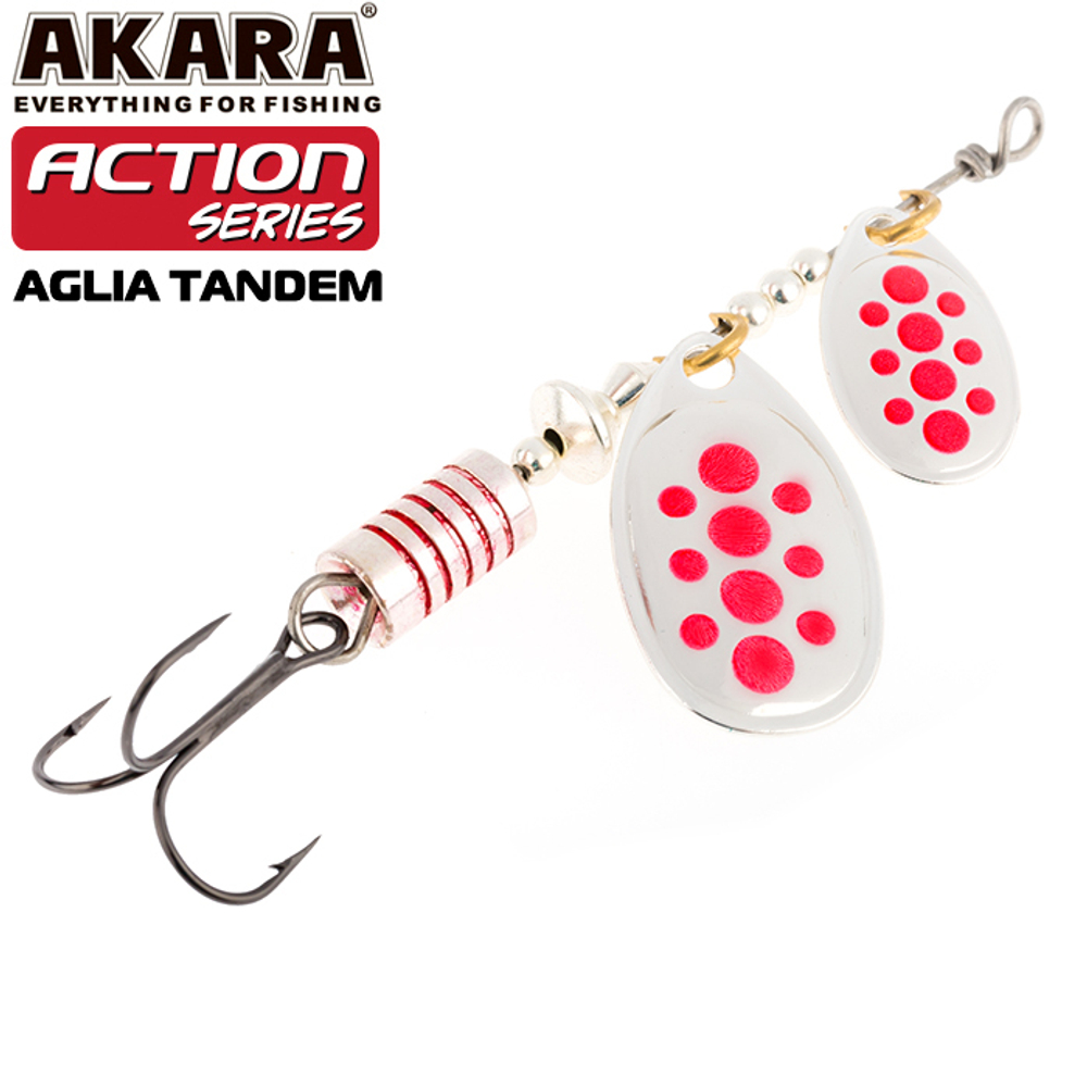 Блесна вращающаяся Akara Action Series Aglia Tandem 2/4 11 гр. 2/5 oz. A02
