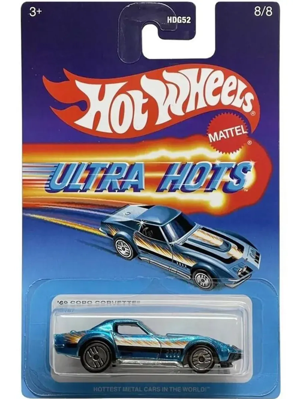 Машинка Хот Вилс Ultra 69 Copo Corvette HDG52 JBY67