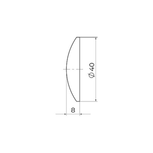 Демпфер настенный AJAX DSW-40 прозрачный /61309/
