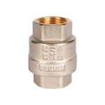 Клапан обратный ROMMER RVC-0001 - 1/2" (ВР/ВР, PN40, Tmax 120°C, с металлическим седлом)