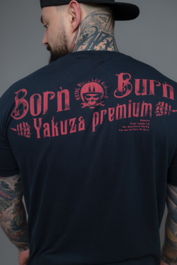 Футболка темно-синяя Yakuza Premium 3806