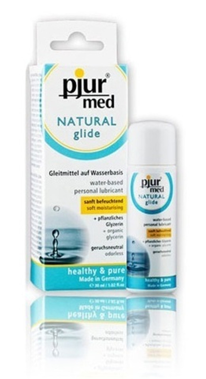Нейтральный лубрикант на водной основе Pjur MED Natural glide, 30 ml