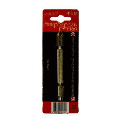 Микро-дрель ручная, 4 зажима