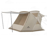 Палатка Naturehike Cloud wild car, 2-местная, алюминиевый каркас, песочная, артикул CNH22ZP014-KH
